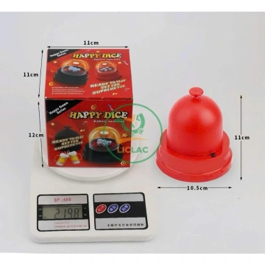 Deal Sốc Đồ Chơi Máy Lắc Bầu Cua Tôm Cá Xí Ngầu Nhựa Tự Động và Bàn Giấy Giải Trí Giá 67.000₫ 9