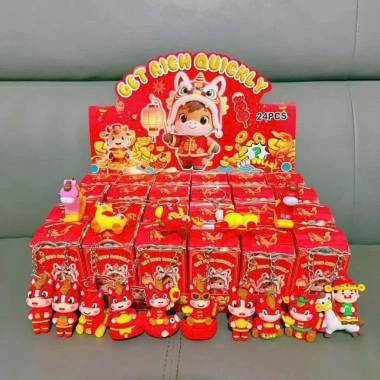Deal Sốc Giá Rẻ Đồ Chơi Blindbox Set 24 Hộp Mù Ngựa Tết 2.026 Quà Tặng Bé 29.000đ