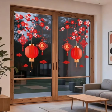 Decal Cành Đào Dán Kính Tết 2.026 - Hít Tĩnh Điện Trang Trí Cửa, Giá 38.000₫ 5 Decal Cành Đào Dán Kính Tết 2.026 - Hít Tĩnh Điện Trang Trí Cửa, Giá 38.000₫ 5