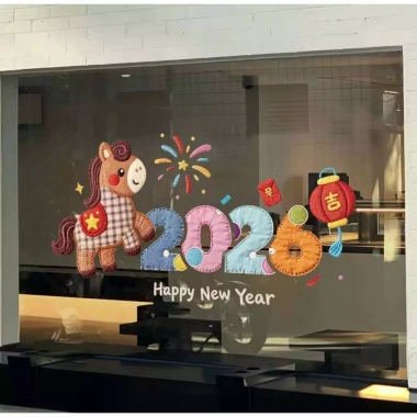 Decal Chữ 2.026 Độc Đáo Trang Trí Cửa Kính Phòng Khách - Giá Ưu Đãi 129k 3