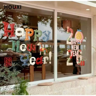 Decal Chữ 2.026 Độc Đáo Trang Trí Cửa Kính Phòng Khách - Giá Ưu Đãi 129k 10
