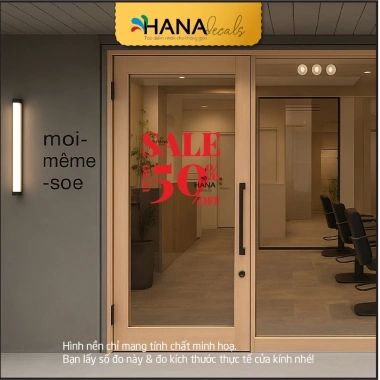Decal Chữ SALE Cỡ To Trang Trí Kính - Đề Can Tùy Chỉnh SOFF11 Hana Decals 7 Decal Chữ SALE Cỡ To Trang Trí Kính - Đề Can Tùy Chỉnh SOFF11 Hana Decals 7