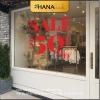Decal Chữ SALE Cỡ To Trang Trí Kính - Đề Can Tùy Chỉnh SOFF11 Hana Decals 8