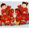 Decal dán cửa Cô Cậu Tiên Nữ - Trang trí Tết Bính Ngọ 2.026, tài lộc may mắn 3