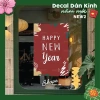 Decal dán kính Tết 2.026 Bính Ngọ - Tranh dán kính đẹp, dễ dán, giảm giá 133k 2