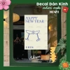 Decal dán kính Tết 2.026 Bính Ngọ - Tranh dán kính đẹp, dễ dán, giảm giá 133k 8