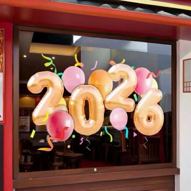 Decal Dán Kính Tết Happy New Year 2.026 Trang Trí Đẹp Bính Ngọ Giá 50.000 VND 7