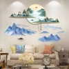 Decal Dán Tường 3D Tranh Sơn Thuỷ Phòng Khách Đón Tết - Giá 54.870 VND Giảm 18% 2