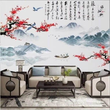 Decal Dán Tường Cành Đào Tết 2.026 - Trang Trí Nhà Ở, Phòng Khách, Văn Phòng, Giá 58.5k 5