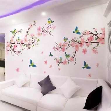 Decal Dán Tường Cành Đào Tết 2.026 - Trang Trí Nhà Ở, Phòng Khách, Văn Phòng, Giá 58.5k 6