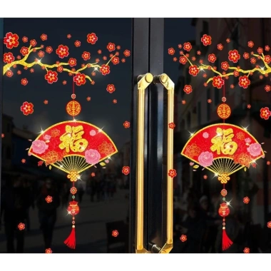 Decal Nhũ Đẹp Hoạ Tốc - Hình Dán Trang Trí Tết 2.026, Giá Giảm 35.950đ 10