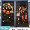 DECAL TẾT 2.026 Bính Ngọ - Dán Kính Cành Đào Lê In Sắc Nét 2 Mặt Giá 50k Khuyến Mãi 7