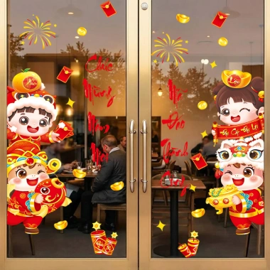 Decal Tết 2.026 Hít Tĩnh Điện 60x90cm - Lân Dễ Thương, Trang Trí Cửa Kính, Rước Tài Lộc 5 Decal Tết 2.026 Hít Tĩnh Điện 60x90cm - Lân Dễ Thương, Trang Trí Cửa Kính, Rước Tài Lộc 5