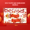 Decal Tết 2.026 hít tĩnh điện dán kính không keo Dễ dán, dễ gỡ Giảm giá 56.000₫ 2