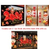 Decal Tết 2.026 số 2.026 chú ngựa tài lộc Bính Ngọ - Ngộ nghĩnh, dán kính, giảm còn 64.350đ 4