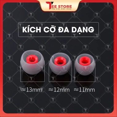 Đệm tai nghe silicon mềm cách âm NCSDTN - êm tai, chống ồn, giá ưu đãi 8.600đ 4