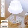 Đèn bàn, đèn ngủ đa năng có ổ cắm USB, giá đỡ điện thoại, dây dài 0,8‑2,8m, 2 màu trắng‑hồng, chỉ 147.800₫ 10