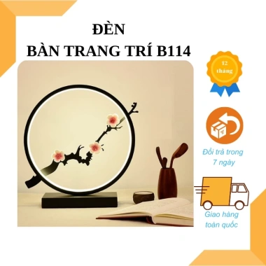 Đèn bàn hiện đại Vintage, decor phòng ngủ & làm việc, BH 12 tháng, giá 257.400₫