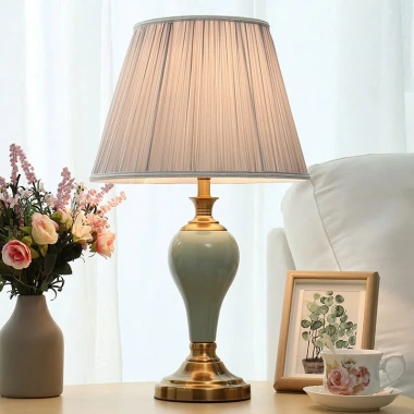 Đèn Bàn Ngủ Cao Cấp - Đèn Trang Trí Hiện Đại cho Phòng Ngủ, Làm Việc, Khách, Giá chỉ 282.000đ 6