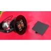 Đèn bão LED ĐEN 25cm sắt cao, chạy 02 pin đại - Trang trí nhà, quán cafe, sáng khi mất điện, giá 158k 3