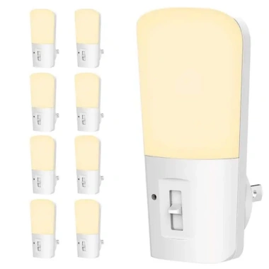 Đèn cắm ngủ mini OVIAN 1W cảm biến ánh sáng, điều chỉnh độ sáng, nhựa UL94 V0 – Giá chỉ 129.000₫