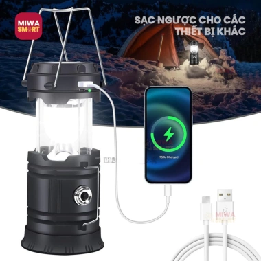 Đèn Cắm Trại Năng Lượng Mặt Trời 4 trong 1 - Sạc Pin Trâu 1.200mAh, Giá chỉ 87.860 VND 3 Đèn Cắm Trại Năng Lượng Mặt Trời 4 trong 1 - Sạc Pin Trâu 1.200mAh, Giá chỉ 87.860 VND 3