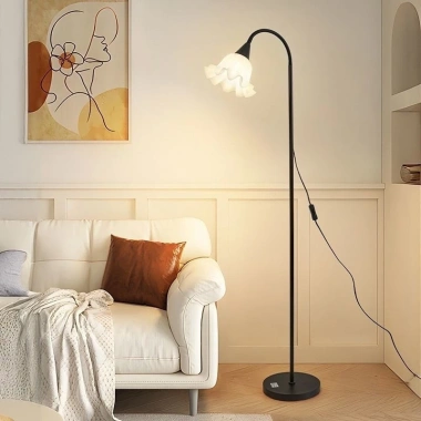 Đèn cây đứng phong cách Bắc Âu CM78 - Trang trí phòng khách, phòng ngủ, ánh sáng ấm, giảm 20%