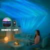 Đèn chiếu trần nhà Galaxy sóng nước 16 màu: Điều khiển từ xa, USB, sẵn sạc, decor phòng ngủ chill 9