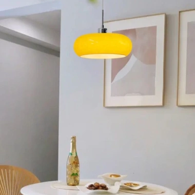 Đèn chùm Bauhaus phong cách Bắc Âu - đa năng cho nhà hàng, quầy bar, phòng ngủ, thiết kế bánh trứng kiểu kem thời trung cổ - giá 414.744₫ 2