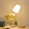 Đèn để bàn đọc sách DN035 – Đế gỗ sang trọng, phòng khách, ngủ – Giá 225.000