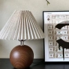Đèn decor phòng ngủ nón xếp ly – Đèn đầu giường Bắc Âu, giảm còn 96.750₫ 6