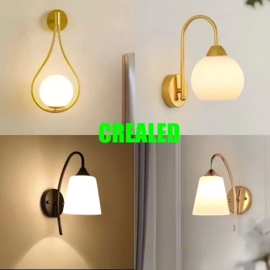 Đèn decor tường hiện đại cho phòng khách & phòng ngủ – Thiết kế sang trọng, giá ưu đãi 124.000₫ (trước 156.240₫)