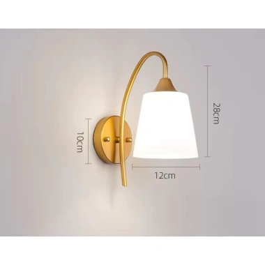 Đèn decor tường hiện đại cho phòng khách & phòng ngủ – Thiết kế sang trọng, giá ưu đãi 124.000₫ (trước 156.240₫)