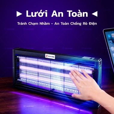 Đèn diệt muỗi 3 bóng công suất cao - Bẫy ruồi treo tường, giảm còn 145k, diệt muỗi nhanh trong nhà, nhà hàng 5
