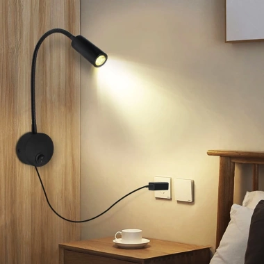 Đèn đọc sách gắn tường LED 3W 220V - Ánh sáng chiếu rọi, tích hợp đèn ngủ & đèn soi tranh, chỉ 129.000₫ 2 Đèn đọc sách gắn tường LED 3W 220V - Ánh sáng chiếu rọi, tích hợp đèn ngủ & đèn soi tranh, chỉ 129.000₫ 2