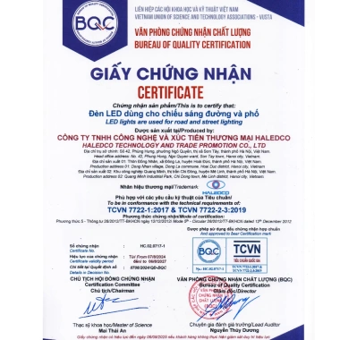 Đèn Đường Chiếc Lá Haledco 50-200W LED Cao Áp Ngoài Trời Siêu Sáng, Chống Nước, Giá Ưu Đãi 200.000₫ 9