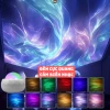 Đèn Galaxy Cực Quang USB LED Chiếu Bầu Trời, Trang Trí Phòng Ngủ, Điều Khiển Từ Xa, Giá 52.000₫ 8