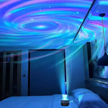 Đèn GALAXY Cực Quang USB LED Chiếu Bầu Trời Trang Trí Phòng Ngủ Điều Khiển Xa – 59k