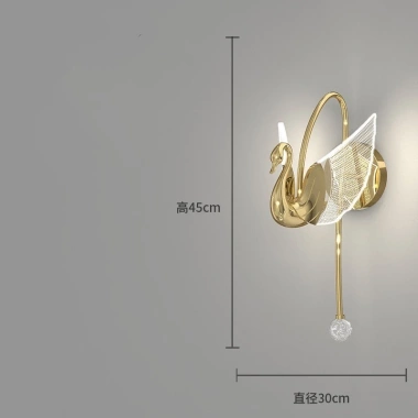 Đèn gắn tường phòng khách, phòng ngủ – Đèn treo cao cấp hiện đại sang trọng, chỉ 590.000đ