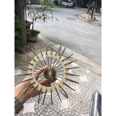 Đèn gỗ dáng củ tỏi - Đèn thả trần phong cách, chỉ 12.222₫, nhiều mẫu đẹp