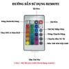 Đèn Gợn Sóng Mika 16 Màu LED 3D Chiếu Sóng Nước Chill Điều Khiển RGB Phòng Ngủ 2