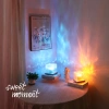 Đèn Gợn Sóng Mika 16 Màu LED 3D Chiếu Sóng Nước Chill Điều Khiển RGB Phòng Ngủ 6