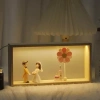 Đèn Khung Gỗ Cặp Đôi Tình Nhân USB - Trang Trí Bàn, Quà Valentine, Giá 199k 9