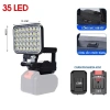 Đèn LED 35/55 Bóng Siêu Sáng 70-110W - Chân Pin, 2 Cổng USB, Tay Cầm, Giá 229k 8