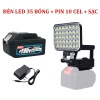 Đèn LED 35/55 Bóng Siêu Sáng 70-110W - Chân Pin, 2 Cổng USB, Tay Cầm, Giá 229k 10