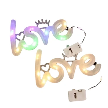 Đèn LED Chữ LOVE BOOMPARTY Cao 10cm - Trang Trí Sự Kiện, Giá 10.000đ