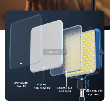 Đèn LED đa năng 180D sạc, chống nước, siêu sáng – Đèn cầm tay camping 264Tech 289k