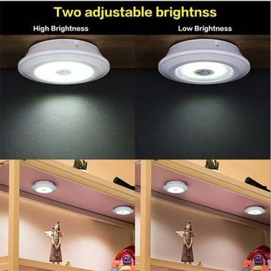Đèn LED đa năng điều khiển từ xa, dán tường tủ quần áo, ánh sáng cao cấp - 30.750₫ 5