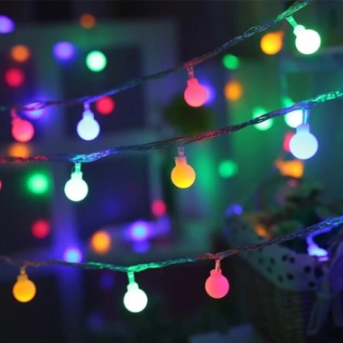 Đèn LED Dây Cherry Ball Treo Ngoài Trời 6m - Sáng Ấm, Giá Ưu Đãi 37.729₫