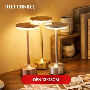 Đèn LED để bàn cảm ứng USB - Phong cách hiện đại, ánh sáng ấm, giá chỉ 95.000₫ 2